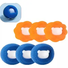 KINDA NICE - 6u Atrapa Pelos Pelusa De Mascotas Perro Gato Para Lavadora