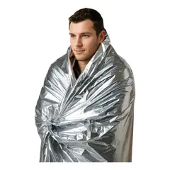 GENERICO - X50 Manta Termica Aluminio De Emergencia Camping Supervivencia