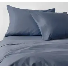 CANNON - Sabana 1.5 Plaza 300 Hilos 100 % Algodón Bluestone