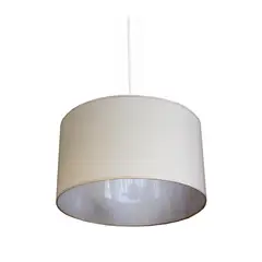 CAROLD STEVENS - Lámpara Colgante Tambor Crudo