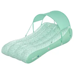BESTWAY - Flotador Reposera Inflable con Techo 1.78x 1.02m