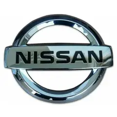GENERICO - Emblema Insignia para Nissan 128x108mm Con Adhesivo