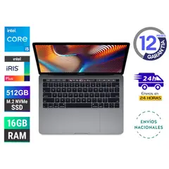 APPLE - Macbook Pro i5 8th 2.4Ghz TurboBoost A2452 16 GB Ram 512GB SSD Reacondicionado
