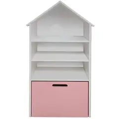 DECORACION CREATIVA - Juguetero Repisa Casa Infantil- Rosada