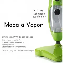 MOVI - Mopa a Vapor Multifuncional 12 en 1 – Limpieza Profunda