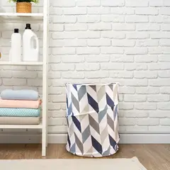 NAUTICA - Cesto para ropa plegable 42x55cm multicolor