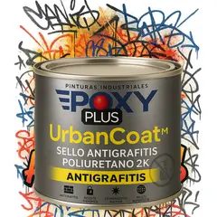 EPOXY - SELLO PU ANTIGRAFITIS - ULTRA PROTECTOR - MEDIO GALÓN ambar