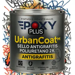 EPOXY - SELLO PU ANTIGRAFITIS - ULTRA PROTECTOR - GALÓN ambar