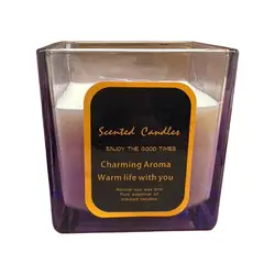 WAKESHOME - Velas Románticas De Aromaterapia En Forma De Copa De Vidrio