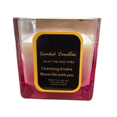 WAKESHOME - Velas Románticas De Aromaterapia En Forma De Copa De Vidrio