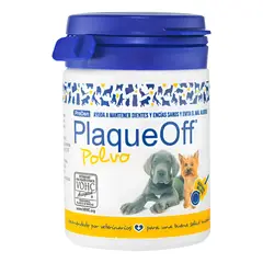 SUNIPET - Proden Plaqueoff® Polvo 40g Cuidado Dental Perro Sin Sabor Sin Sabor