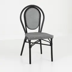 KLIK - Silla Provence Parisina Rattan - Gris Claro