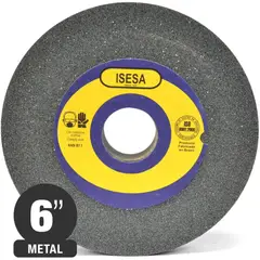 ISESA - DISCO PIEDRA ESMERIL 3/4 X 6 GRANO 24