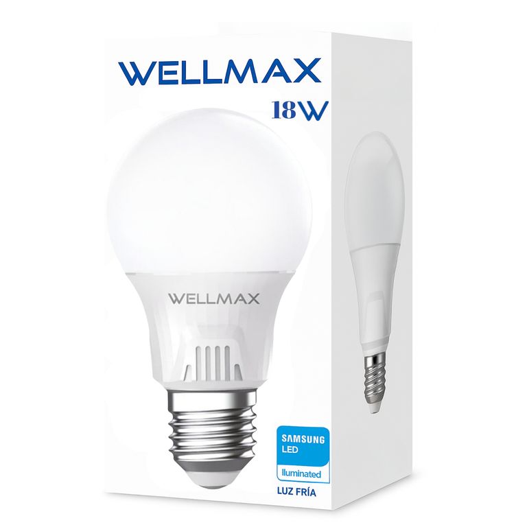 Ampolleta Led Samsung 18W HIGH POWER LUMENS LUZ FRIA