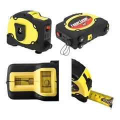 GENERICO - Huincha De Medir Nivel Laser Nivelador Cinta Métrica Huincha