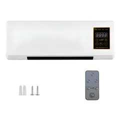 REBAJAS - Ventilador Y Secador De Ropa De Pared 2 En 1 Blanco