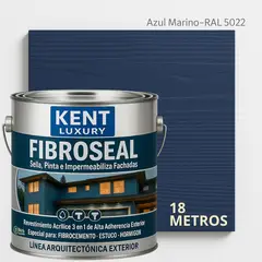 KENT - FIBROCEM SIDING - GALÓN FIBROSEAL™ - AZUL MARINO