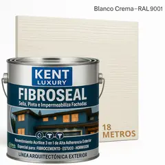 KENT - FIBROCEM SIDING - GALÓN FIBROSEAL™ - BLANCO CREMA