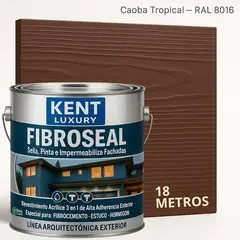 KENT - FIBROCEM SIDING - GALÓN FIBROSEAL™ - CAOBA TROPICAL