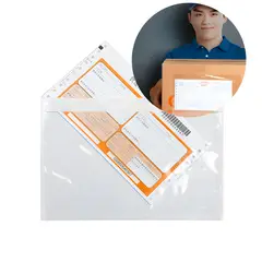 GENERICO - 100 Bolsas Plasticas Oficio Embalaje Transparente para Envíos 14.5 X 18 CM