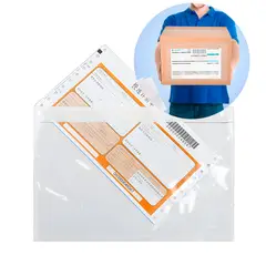 GENERICO - 100 Bolsas Oficio Embalaje Transparente Envíos 18 X 24 Cm