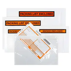 GENERICO - 100 Bolsas Oficio Embalaje Transparente Envíos 25 X 17 Cm