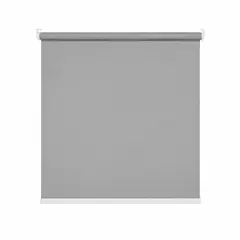 GUIZA - Cortina Roller Blackout 1 Paño 60x200 Sin Cenefa Gris
