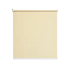 GUIZA - Cortina Roller Blackout 1 Paño 100x200 Sin Cenefa Beige