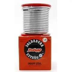 METALFER - Soldadura De Estaño 50% Carrete 0.5 Kg