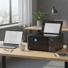 EPSON - EcoTank L4360 - Impresora multifuncional Wi-Fi con impresión dúplex automática