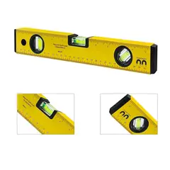 GENERICO - Nivel de Mano 30cm Iman 3 Burbujas Magnetico