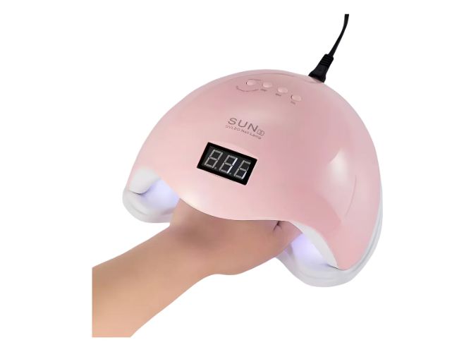 Lampara Led Uv Sun5 48w Esmalte Permanente Uñas Manicure ROSA