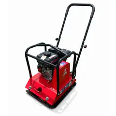 ALTERNA - Placa Compactadora 90kg 6.5 Hp - Motor Loncin Profesional