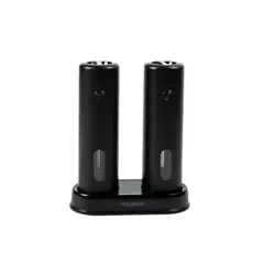 HAUSSEN - Molinillo Eléctrico Salero Sal Pimienta Con Luz Led