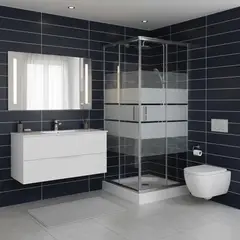 JOYTEK - Shower Recto Style Blanco 70x70x198cm Incluye Receptáculo