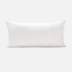 BABYROSEN - Cojín Algodón Microfibra 60 x 30 cm Blanco