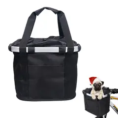 KINDA NICE - Cesta Plegable Para Bicicleta Con Capacidad De Carga De 5 Kg
