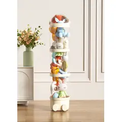 GENERICO - Contenedor De Peluches Exhibidor De Juguetes