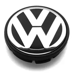 GENERICO - 1 Tapa Central Emblema Para Llanta Volkswagen 55mm 1J0601171