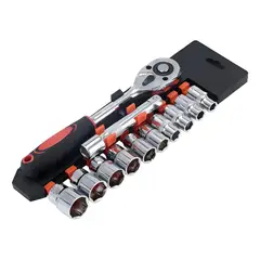 OEM - Set Juego Dados 12 Pieza Chicharra 1/2 Cromo Vanadio