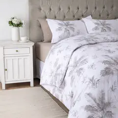 GENERICO - Set con funda de plumón 100% algodón Loretto