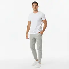 DESIGNERS - Buzo Algodón Hombre Ajustado con Puño Jogger Deportivo Pantalón de Buzo