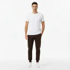 DESIGNERS - Buzo Algodón Hombre Ajustado con Puño Jogger Deportivo Pantalón de Buzo