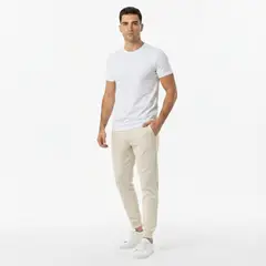 DESIGNERS - Buzo Algodón Hombre Ajustado con Puño Jogger Deportivo Pantalón de Buzo