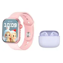 HONOR - Audífonos X7e Morado Bluetooth y S10 P Reloj inteligente