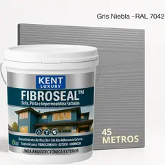 KENT - FIBROCEM SIDING - TINETA 10 LITROS FIBROSEAL™ - GRIS NIEBLA