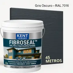 KENT - FIBROCEM SIDING - TINETA 10 LITROS FIBROSEAL™ - GRIS OSCURO