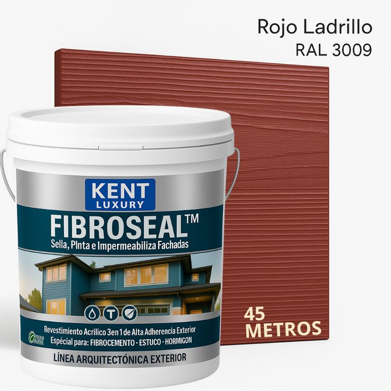 FIBROCEM SIDING - TINETA 10 LITROS FIBROSEAL™ - ROJO LADRILLO