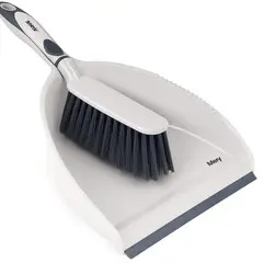 MERY - Set de pala y cepillo Limpieza práctica con mango ergonómico