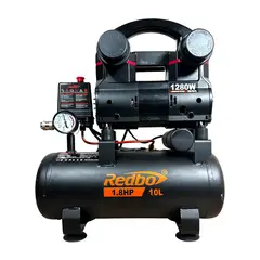 ALTERNATIVE - Compresor Silencioso Profesional 10 Litros 1280W - Redbo